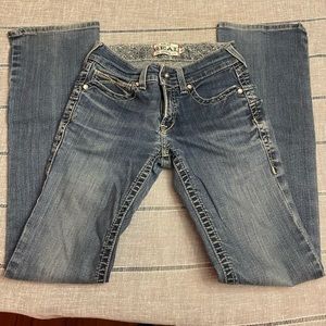 Ariat boot cut jeans